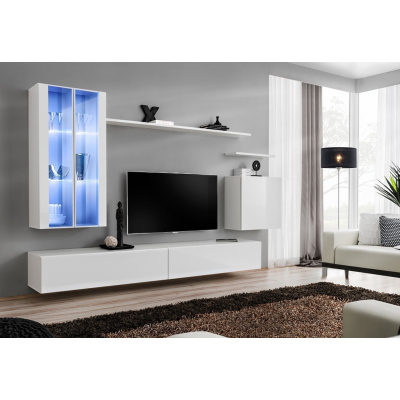 Wohnzimmerwand RIONATA 12 - weiß