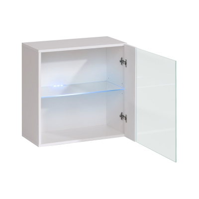 Wohnzimmerwand RIONATA 17 - Schwarz/Graphit