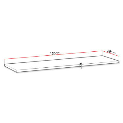Wohnzimmerwand RIONATA 17 - Wotan-Eiche / Graphit
