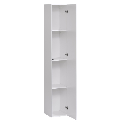 Wohnzimmerwand RIONATA 18 - weiß / graphit