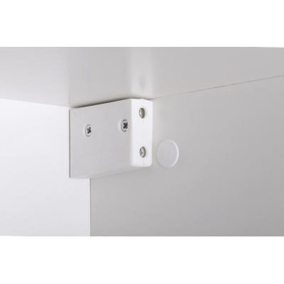 Wohnzimmerwand RIONATA 18 - schwarz/weiß