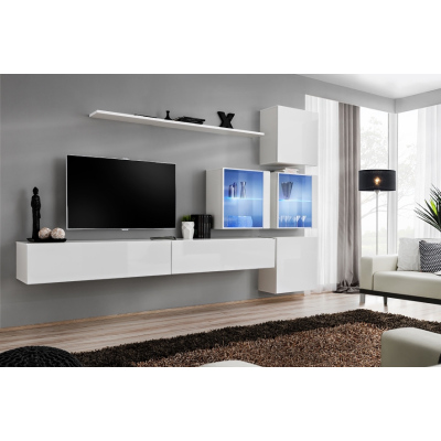 Wohnzimmerwand RIONATA 19 - weiß