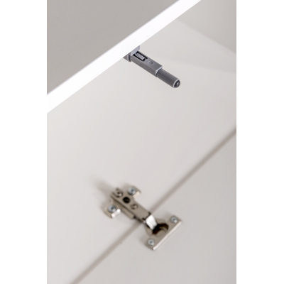 Wohnzimmerwand RIONATA 24 - schwarz/weiß