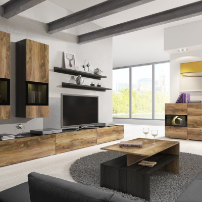 Kommode BRYCE – Nussbaum satiniert / Touchwood