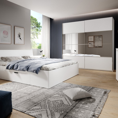 Doppelbett MARCELA – 160x200, weiß