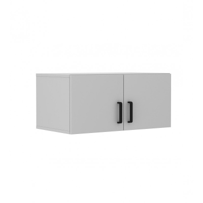 Aufsatz für Kleiderschrank MABAKA – Breite 80 cm, grau