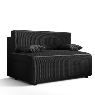 Komfortables Sofa mit Stauraum RADANA – schwarz 1