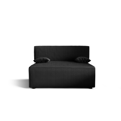 Komfortables Sofa mit Stauraum RADANA – schwarz 1
