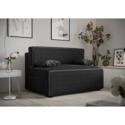 Komfortables Sofa mit Stauraum RADANA – schwarz 1
