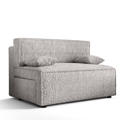 Komfortables Sofa mit Stauraum RADANA – hellgrau