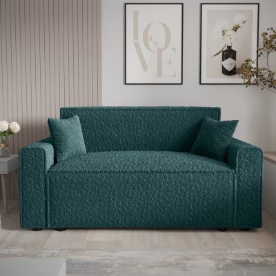Komfortables Schlafsofa RADANA – dunkelgrün