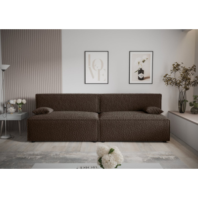 Stilvolles Sofa mit Stauraum RADANA – dunkelbraun