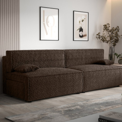 Stilvolles Sofa mit Stauraum RADANA – dunkelbraun