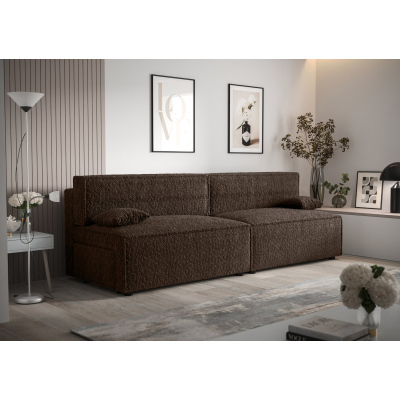 Stilvolles Sofa mit Stauraum RADANA – dunkelbraun