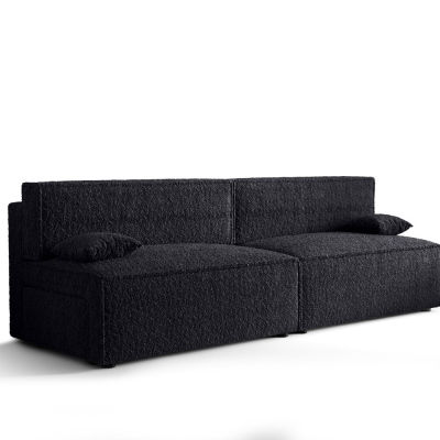Stilvolles Sofa mit Stauraum RADANA – schwarz 2