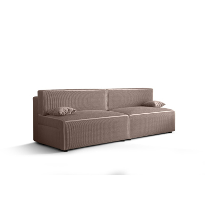 Stilvolles Sofa mit Stauraum RADANA – hellbraun 2