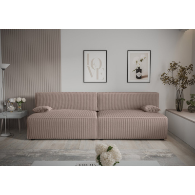 Stilvolles Sofa mit Stauraum RADANA – hellbraun 2