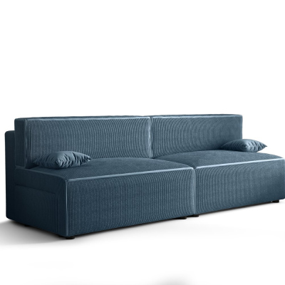 Stilvolles Sofa mit Stauraum RADANA – blau