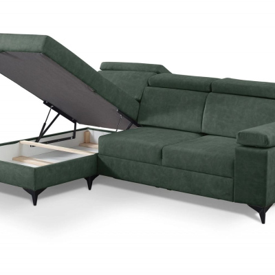 RAIWIN MINI Schlafsofa mit Stauraum - Landhausgrün