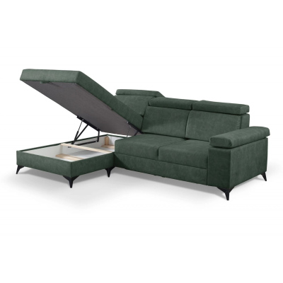 RAIWIN MINI Schlafsofa mit Stauraum - Landhausgrün
