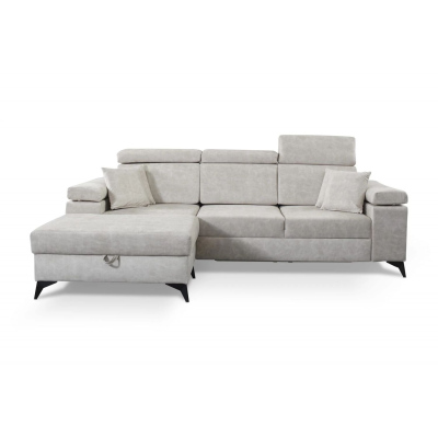 RAIWIN MINI Schlafsofa mit Stauraum – Landhausgrau