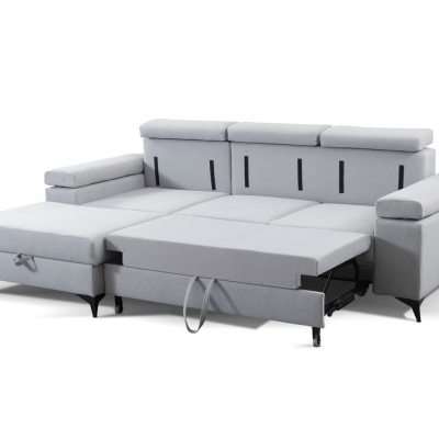 Schlafsofa mit Stauraum RAIWIN MINI - hellgrau 1