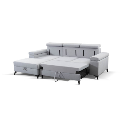 Schlafsofa mit Stauraum RAIWIN MINI - hellgrau 1