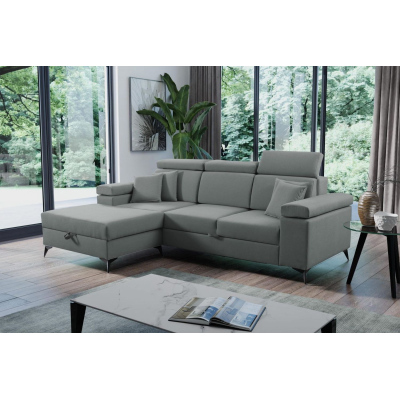 RAIWIN MINI Schlafsofa mit Stauraum - grau