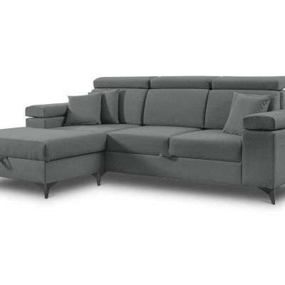 RAIWIN MINI Schlafsofa mit Stauraum - grau
