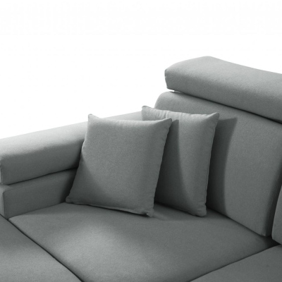 RAIWIN MINI Schlafsofa mit Stauraum - grau