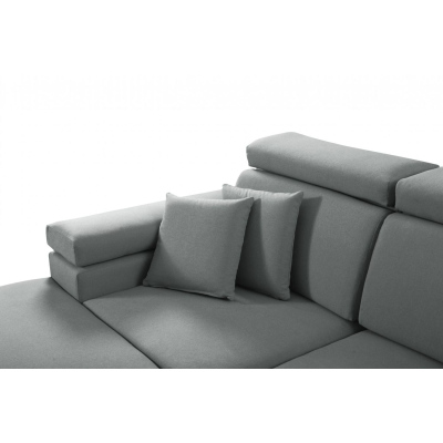 RAIWIN MINI Schlafsofa mit Stauraum - grau