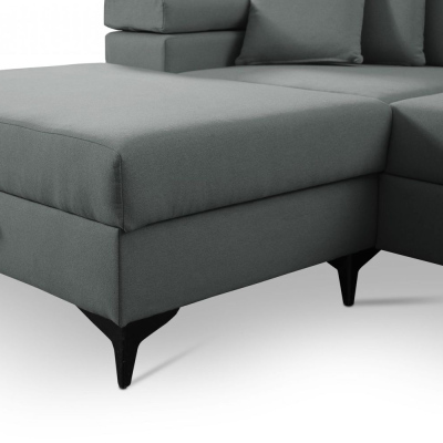 RAIWIN MINI Schlafsofa mit Stauraum - grau