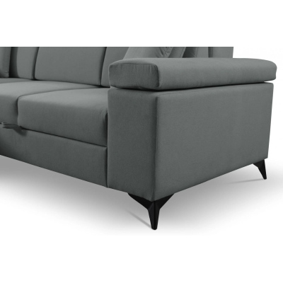 RAIWIN MINI Schlafsofa mit Stauraum - grau