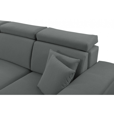 RAIWIN MINI Schlafsofa mit Stauraum - grau