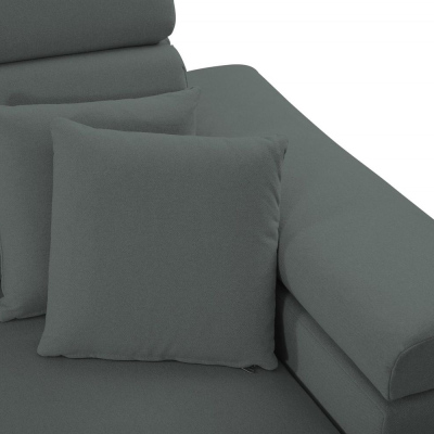 RAIWIN MINI Schlafsofa mit Stauraum - grau