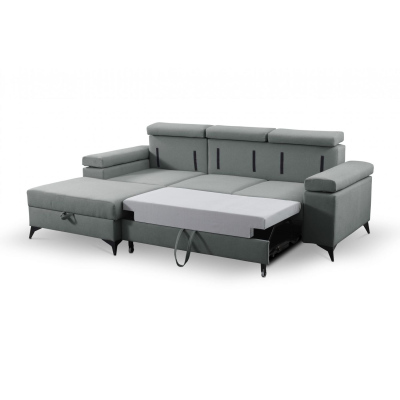 RAIWIN MINI Schlafsofa mit Stauraum - grau