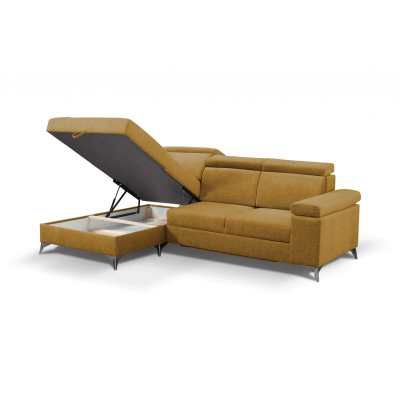 RAIWIN MINI Schlafsofa mit Stauraum - braun