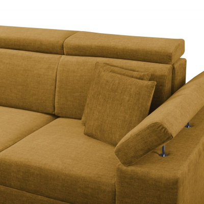 RAIWIN MINI Schlafsofa mit Stauraum - braun