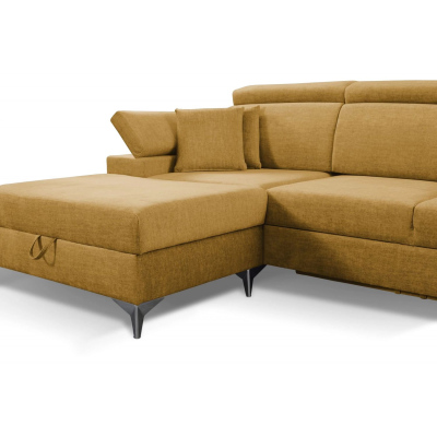 RAIWIN MINI Schlafsofa mit Stauraum - braun