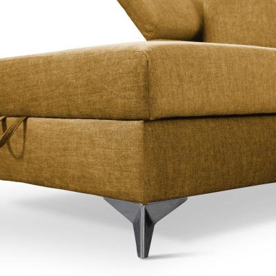 RAIWIN MINI Schlafsofa mit Stauraum - braun