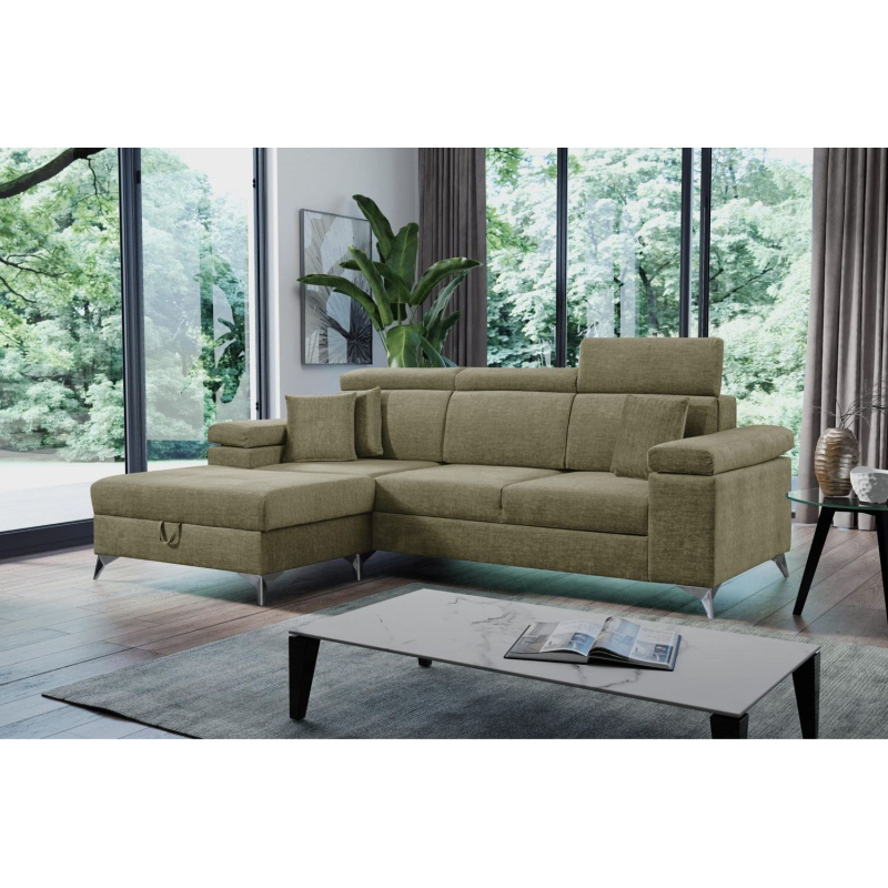 RAIWIN MINI Schlafsofa mit Stauraum - Khaki