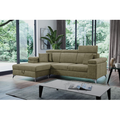 RAIWIN MINI Schlafsofa mit Stauraum - Khaki