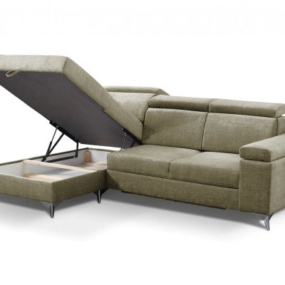 RAIWIN MINI Schlafsofa mit Stauraum - Khaki