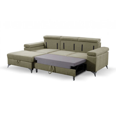 RAIWIN MINI Schlafsofa mit Stauraum - Khaki