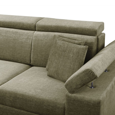 RAIWIN MINI Schlafsofa mit Stauraum - Khaki