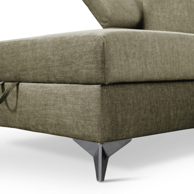 RAIWIN MINI Schlafsofa mit Stauraum - Khaki