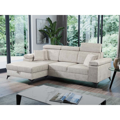 RAIWIN MINI Schlafsofa mit Stauraum – Landhausgrau