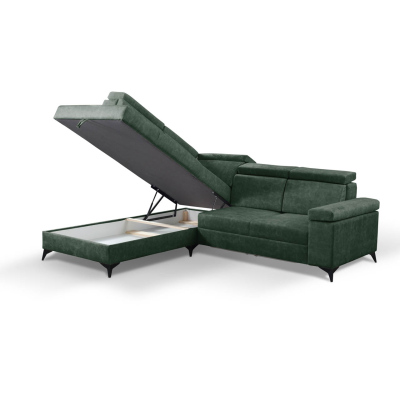 RAIWIN Schlafsofa mit Stauraum – Landhausgrün