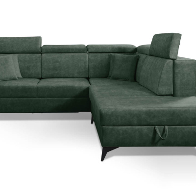 RAIWIN Schlafsofa mit Stauraum – Landhausgrün