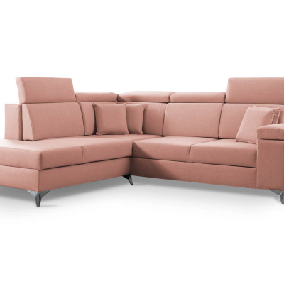 RAIWIN Schlafsofa mit Stauraum - rosa